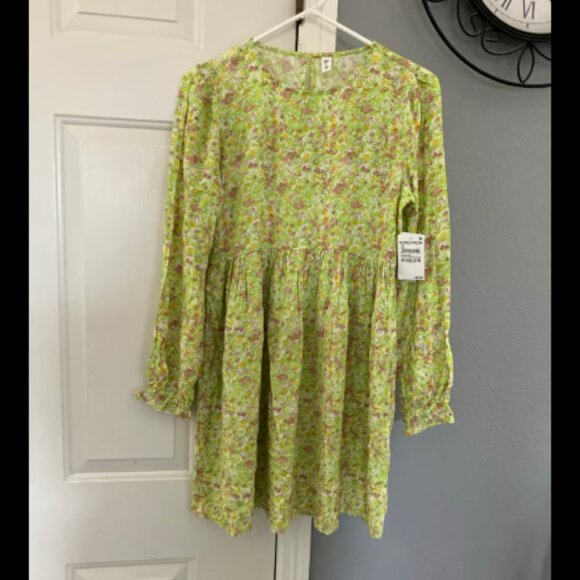 bp Dresses & Skirts - 🎄3/$15 SALE 🎄NWT BP brand size XS Green Floral Pattern Dress Retail $49